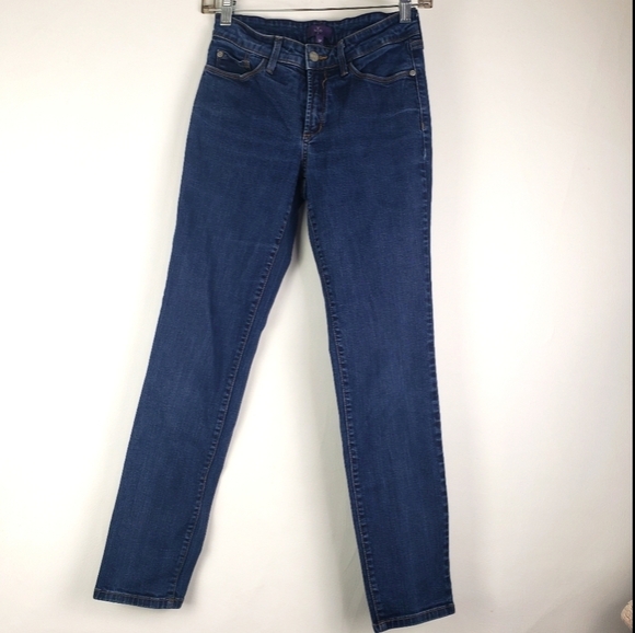 NYDJ Straight Leg Jeans Stretch‎ Lift & Tuck - Picture 1 of 3